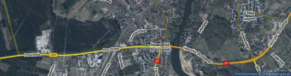 Zdjęcie satelitarne Kochanowskiego Jana ul.